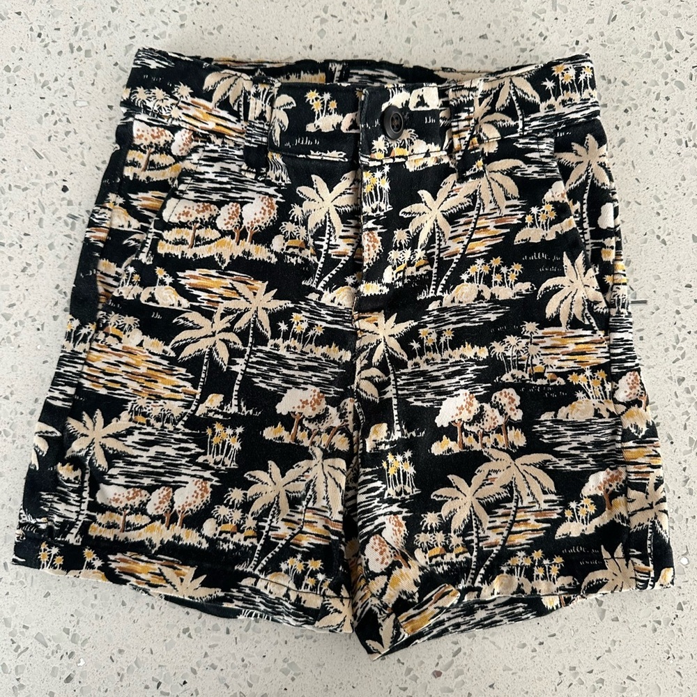 Janie & Jack Toddler Tropical Print Shorts